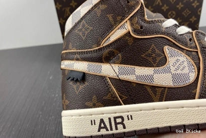 high x top Durable Air Jordan 1 107 OFF-WHITE 5424 1110